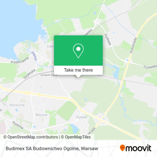 Budimex SA Budownictwo Ogólne map