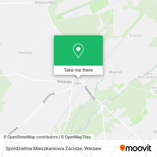 Spółdzielnia Mieszkaniowa Zacisze map