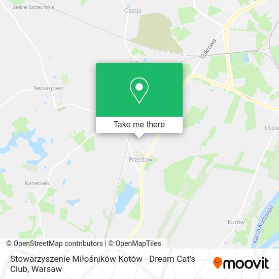 Stowarzyszenie Miłośników Kotów - Dream Cat's Club map