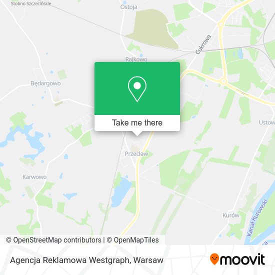 Agencja Reklamowa Westgraph map