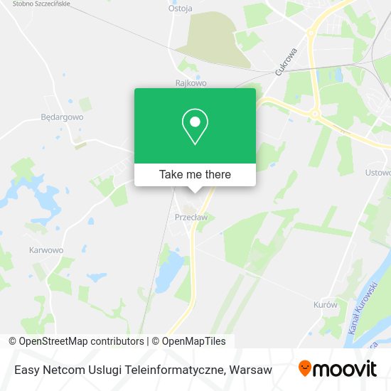 Easy Netcom Uslugi Teleinformatyczne map