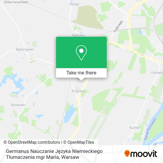 Germanus Nauczanie Języka Niemieckiego Tłumaczenia mgr Maria map