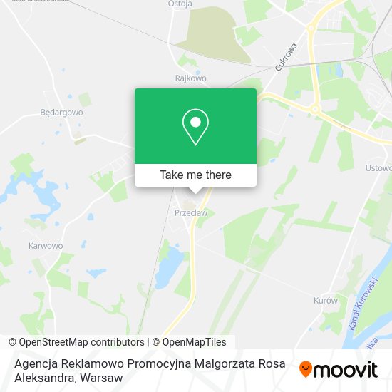 Agencja Reklamowo Promocyjna Malgorzata Rosa Aleksandra map