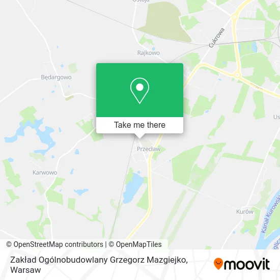 Карта Zakład Ogólnobudowlany Grzegorz Mazgiejko