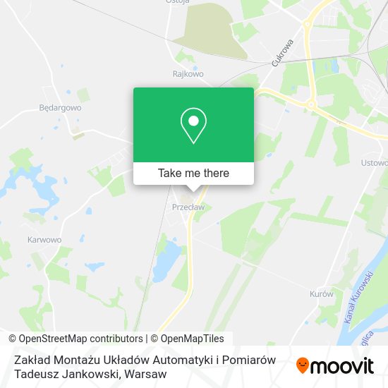 Zakład Montażu Układów Automatyki i Pomiarów Tadeusz Jankowski map