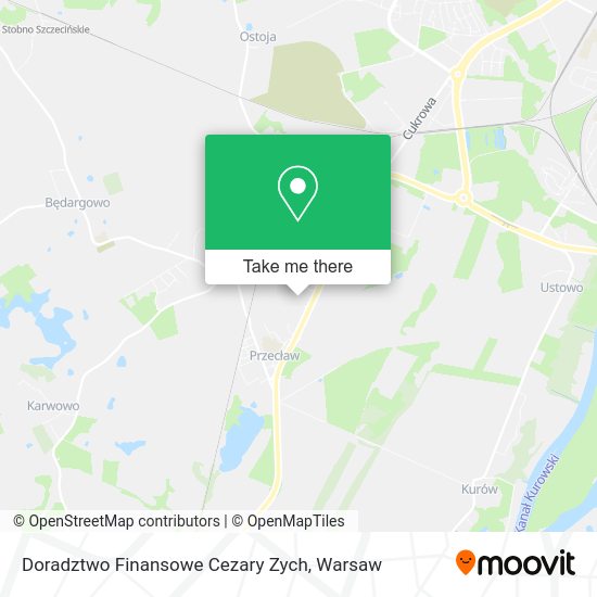 Doradztwo Finansowe Cezary Zych map