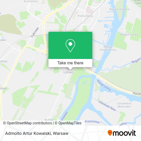 Admolto Artur Kowalski map