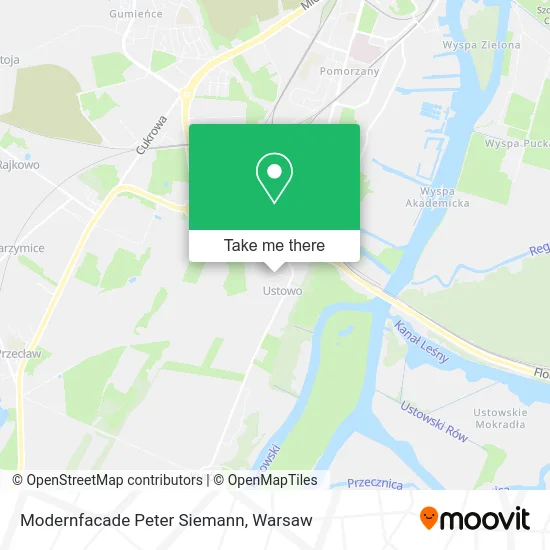 Карта Modernfacade Peter Siemann