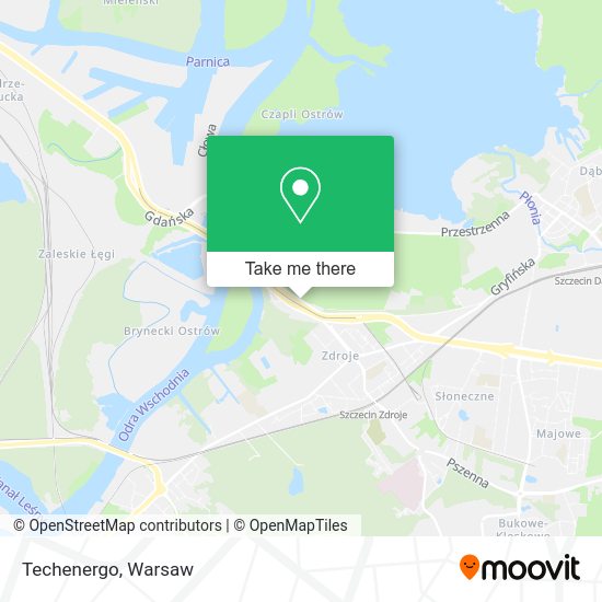 Techenergo map