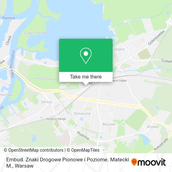 Embud. Znaki Drogowe Pionowe i Poziome. Matecki M. map