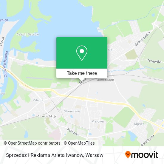 Sprzedaz i Reklama Arleta Iwanow map