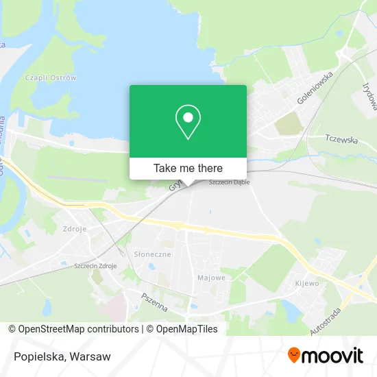 Карта Popielska