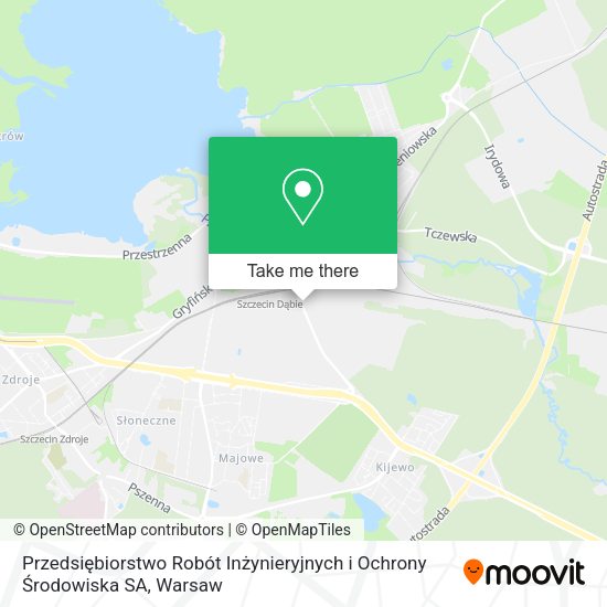 Przedsiębiorstwo Robót Inżynieryjnych i Ochrony Środowiska SA map