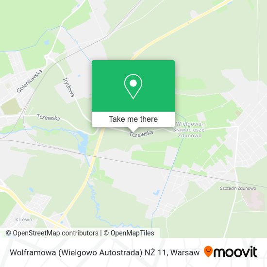 Карта Wolframowa (Wielgowo Autostrada) NŻ 11