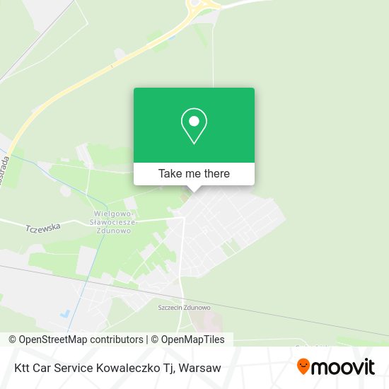 Ktt Car Service Kowaleczko Tj map