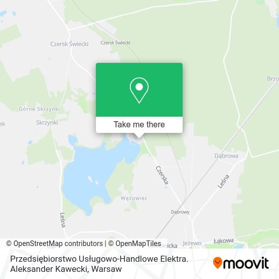 Przedsiębiorstwo Usługowo-Handlowe Elektra. Aleksander Kawecki map