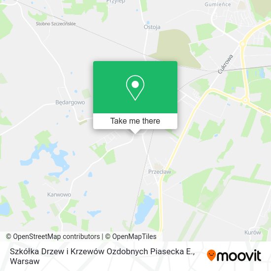 Szkółka Drzew i Krzewów Ozdobnych Piasecka E. map