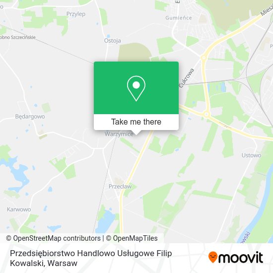 Przedsiębiorstwo Handlowo Usługowe Filip Kowalski map