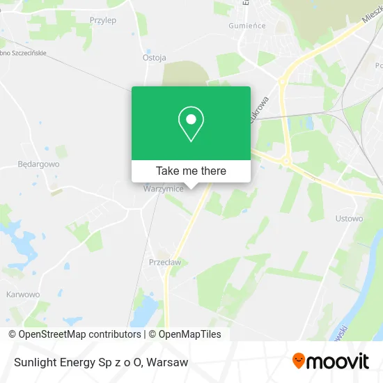 Карта Sunlight Energy Sp z o O