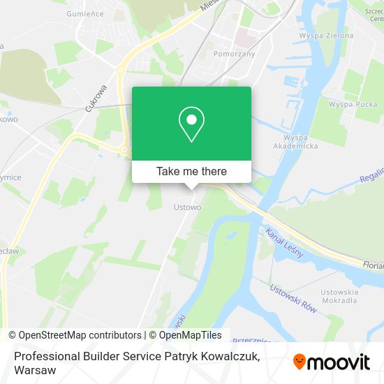 Professional Builder Service Patryk Kowalczuk map