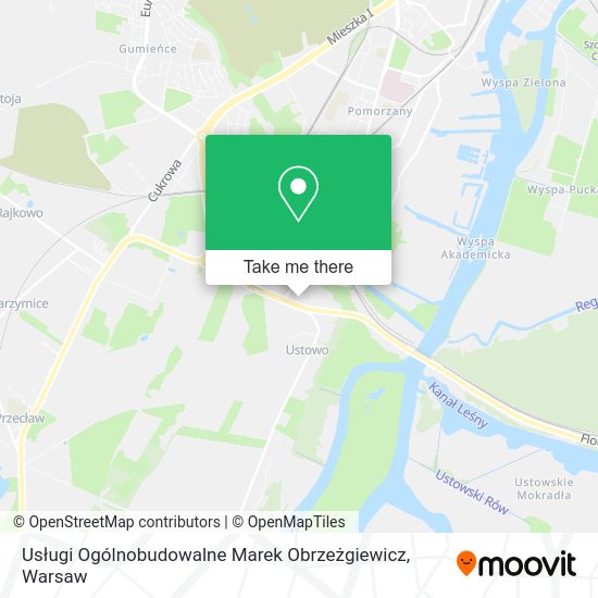 Usługi Ogólnobudowalne Marek Obrzeżgiewicz map