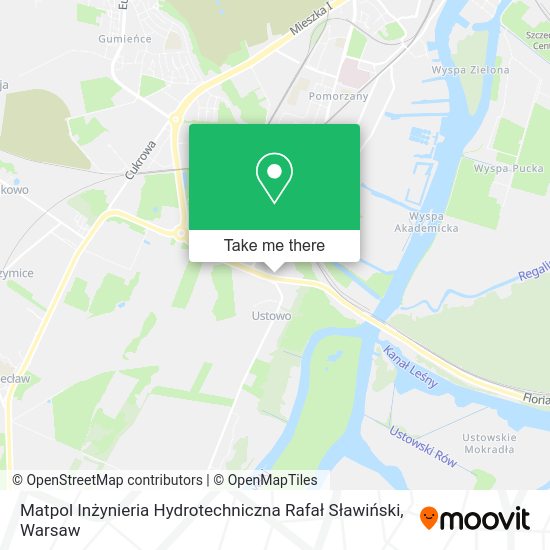 Карта Matpol Inżynieria Hydrotechniczna Rafał Sławiński