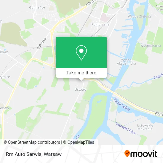 Карта Rm Auto Serwis