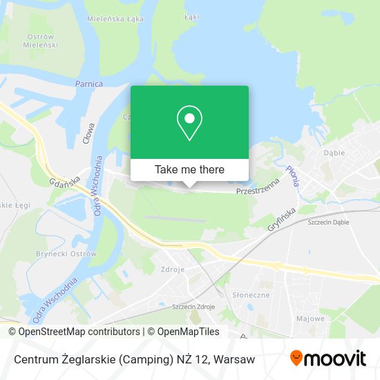 Centrum Żeglarskie (Camping) NŻ 12 map