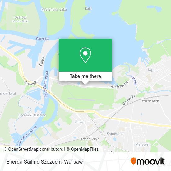 Energa Sailing Szczecin map