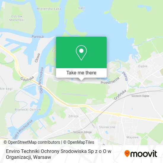 Карта Enviro Techniki Ochrony Srodowiska Sp z o O w Organizacji