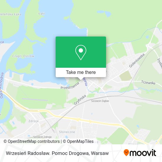 Wrzesień Radosław. Pomoc Drogowa map