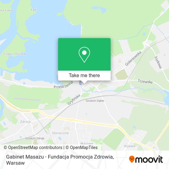 Gabinet Masazu - Fundacja Promocja Zdrowia map