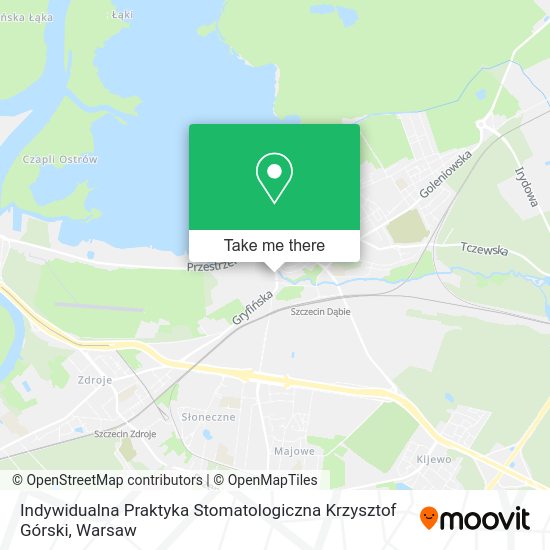 Indywidualna Praktyka Stomatologiczna Krzysztof Górski map