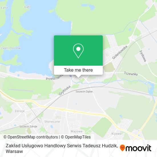 Zakład Usługowo Handlowy Serwis Tadeusz Hudzik map