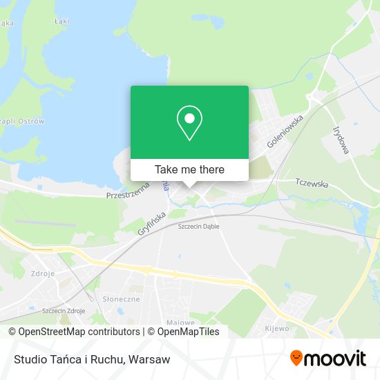 Studio Tańca i Ruchu map