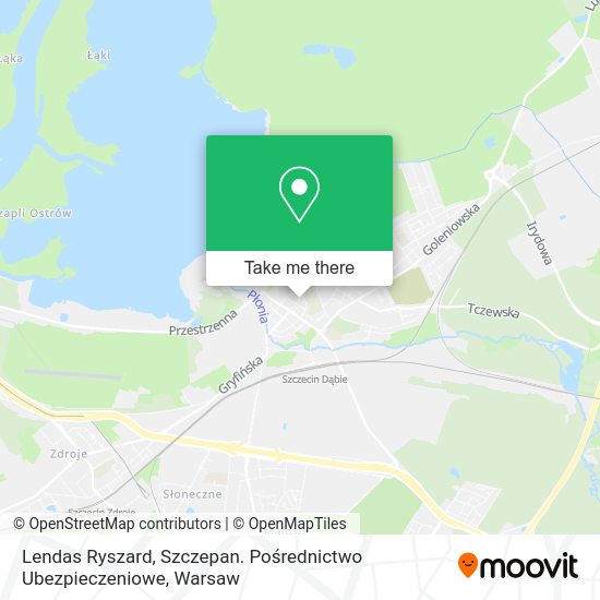 Lendas Ryszard, Szczepan. Pośrednictwo Ubezpieczeniowe map