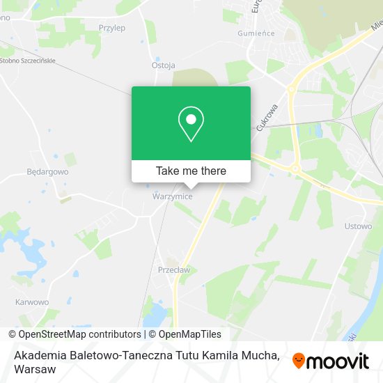 Akademia Baletowo-Taneczna Tutu Kamila Mucha map