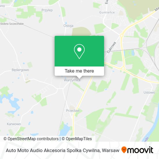 Auto Moto Audio Akcesoria Spolka Cywilna map