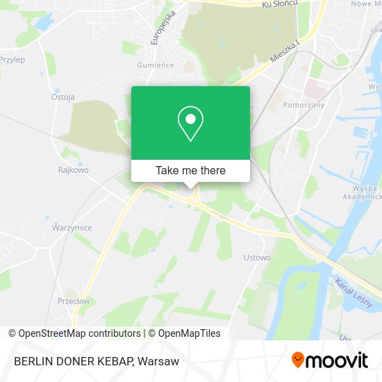 Карта BERLIN DONER KEBAP