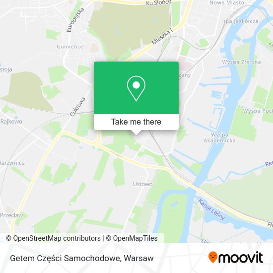 Getem Części Samochodowe map