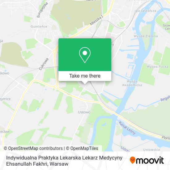 Indywidualna Praktyka Lekarska Lekarz Medycyny Ehsanullah Fakhri map