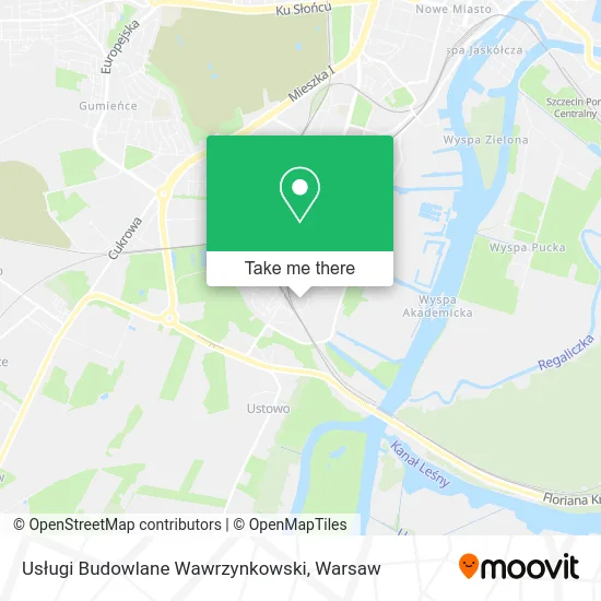 Карта Usługi Budowlane Wawrzynkowski