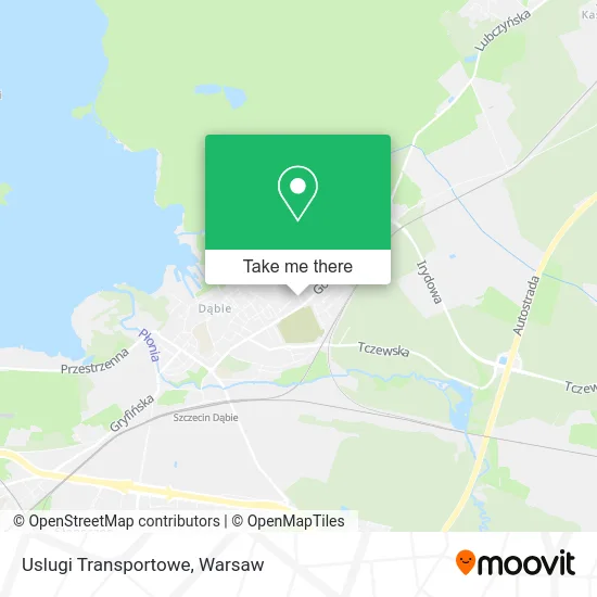 Карта Uslugi Transportowe