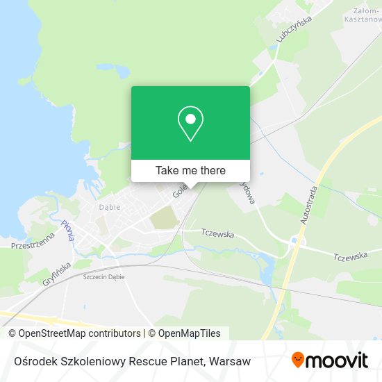 Ośrodek Szkoleniowy Rescue Planet map