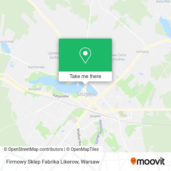 Firmowy Sklep Fabrika Likerow map