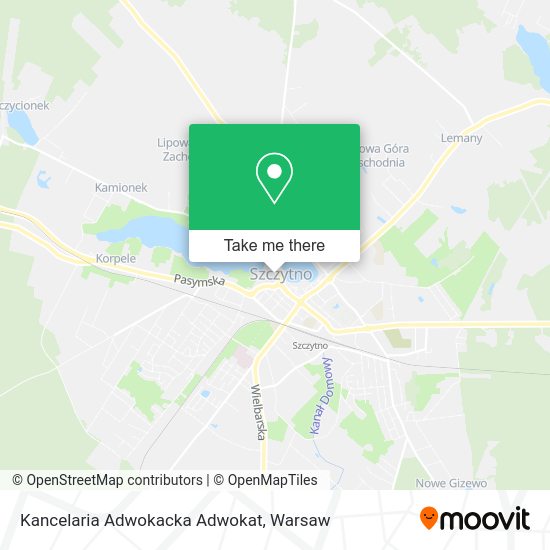 Карта Kancelaria Adwokacka Adwokat