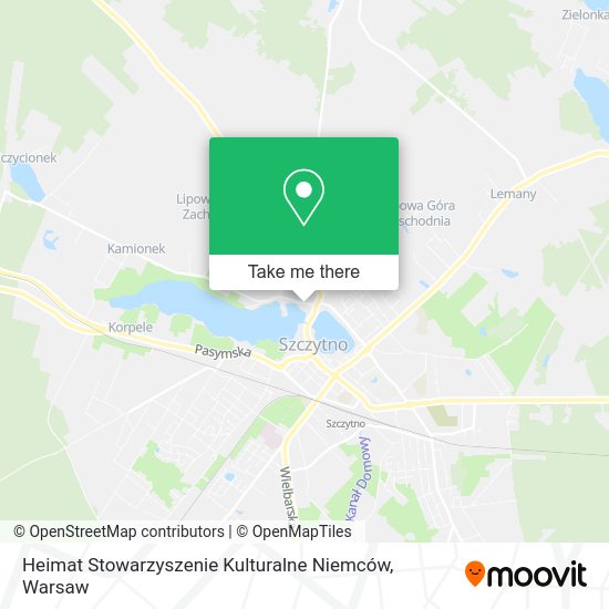 Карта Heimat Stowarzyszenie Kulturalne Niemców