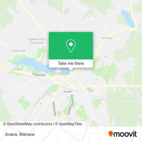 Карта Avans