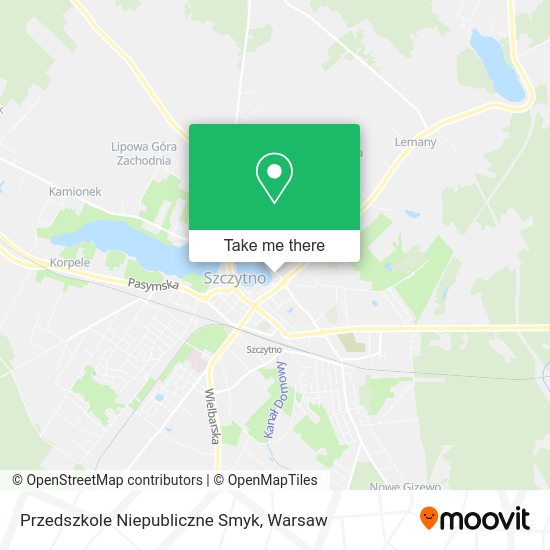 Przedszkole Niepubliczne Smyk map