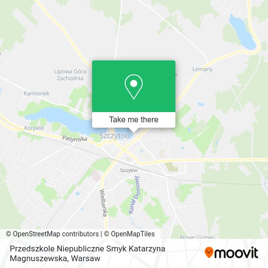 Przedszkole Niepubliczne Smyk Katarzyna Magnuszewska map